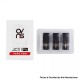 Authentic OVNS JC01 Pro Pod Kit Replacement Pod Cartridge w/ 1.5ohm Ceramic Coil - Black, 1.0ml (3 PCS)