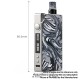 Authentic Vaporesso Degree Meshed 30W 950mAh VW Box Mod Pod System Starter Kit - Lava, 2ml, 0.6ohm / 1.3ohm, 5~30W