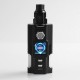 Authentic Sigelei Snowwolf Vfeng 120W TC VW Squonk Box Mod + BF RDA Kit - Black, 10~120W, 6ml, 1 x 18650 / 20700 / 21700