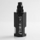 Authentic Sigelei Snowwolf Vfeng 120W TC VW Squonk Box Mod + BF RDA Kit - Black, 10~120W, 6ml, 1 x 18650 / 20700 / 21700