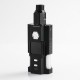Authentic Sigelei Snowwolf Vfeng 120W TC VW Squonk Box Mod + BF RDA Kit - Black, 10~120W, 6ml, 1 x 18650 / 20700 / 21700
