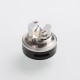 Authentic Oumier Wasp Nano MTL RTA Rebuildable Tank Atomizer w/ PCTG Inner Cap - Black, SS + Glass, 1.2ml / 2.0ml, 22mm Diameter