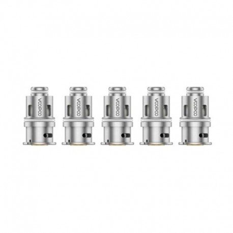 [Ships from Bonded Warehouse] Authentic VOOPOO PnP-M2 Half-DL Single Mesh Coil for VINCI X - Silver, 0.6ohm (20~28W) (5 PCS)