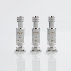 [Ships from Bonded Warehouse] Authentic Smoant Replacement Mesh Coil Head for Battlestar Baby Pod Kit - 0.6ohm (3 PCS)