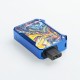 Authentic Smoant Battlestar Baby 750mAh Box Mod Pod System Starter Kit - Blue, 2ml, 0.6ohm / 1.2ohm