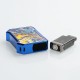 Authentic Smoant Battlestar Baby 750mAh Box Mod Pod System Starter Kit - Blue, 2ml, 0.6ohm / 1.2ohm