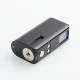 Authentic Hippovape Kudos 80W VW Variable Wattage Squonk Box Mod - Black, Zinc Alloy, 7ml, 3~80W, 1 x 18650