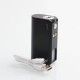 Authentic Hippovape Kudos 80W VW Variable Wattage Squonk Box Mod - Black, Zinc Alloy, 7ml, 3~80W, 1 x 18650