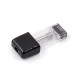 Authentic Voopoo DRAG Nano P1 Replacement Pod Cartridges w/ 1.5ohm Coil - Transparent + Black, PCTG, 1.6ml (2 PCS)