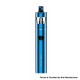 [Ships from Bonded Warehouse] Authentic Innokin Zlide Tube 16W 3000mAh Pen Mod w/ Zlide MTL Tank Kit - Blue, SS+ Glass, 4ml