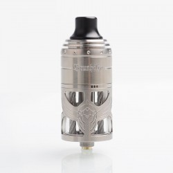 Authentic Vapefly German 103 Brunhilde MTL RTA Rebuildable Tank Atomizer - Silver, Stainless Steel, 5ml, 23mm Diameter