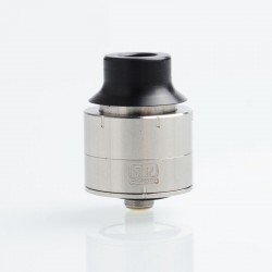 Authentic Footoon Aqua Master RDA Rebuildable Dripping Atomizer w/ BF Pin - Stainless Steel, SS, 24mm Diameter