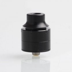 Authentic Footoon Aqua Master RDA Rebuildable Dripping Atomizer w/ BF Pin - Black, Stainless Steel, 24mm Diameter