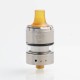 Authentic Advken Manta V2 MTL 2.0 RTA Rebuildable Tank Atomizer - SS, Stainless Steel + Glass, 2ml, 22mm Diameter