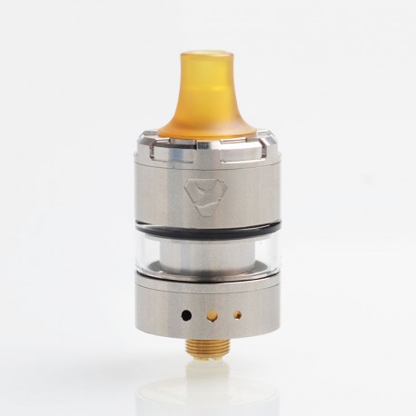 Authentic Advken Manta V2 MTL 2.0 RTA Rebuildable Tank Atomizer - SS, Stainless Steel + Glass, 2ml, 22mm Diameter