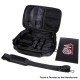 Authentic Coil Master Handle Adjustable Shoulder Strap Storage Bag for Batteries / Mods / Atomizers / E- - Black