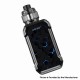 Authentic Curdo Hally 60W TC VW Variable Wattage Box Mod w/ Sub Ohm Tank Kit - Black, 3ml, 0.4ohm / 0.6ohm, 1~60W, 1 x 18650