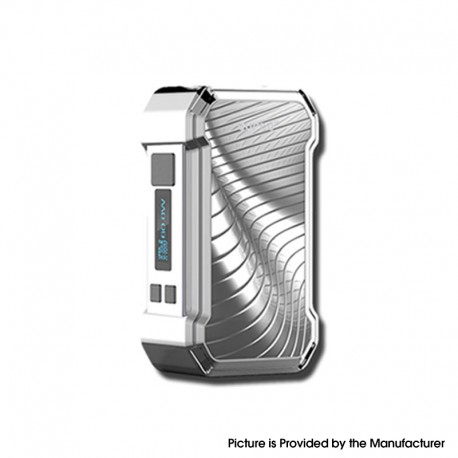 Authentic Curdo Hally 60W TC VW Variable Wattage Box Mod - Silver, Zinc Alloy, 1~60W, 1 x 18650