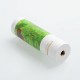 Authentic Ultroner DJV Meche Hybrid Mechanical Mod - Green White, Brass + Stabwood, 1 x 18650