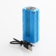 Authentic Augvape VTEC1.8 200W VV Variable Voltage Box Mod - Blue, Zinc Alloy, 2 x 18650, 5~200W