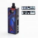 Authentic Mechlyfe Ratel 80W Rebuildable TC VW Mod Pod Kit - Aluminium Alloy, Resin Blue, 5~80W, 1 x 18650