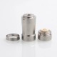 Authentic Timesvape Notion MTL Hybrid Mechanical Mod - Stainless Steel, SS, 1 x 18350 / 20350, 24mm Diameter