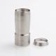 Authentic Timesvape Notion MTL Hybrid Mechanical Mod - Stainless Steel, SS, 1 x 18350 / 20350, 24mm Diameter