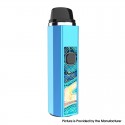 Authentic OneVape Mace55 1500mAh Pod System Starter Kit - Blue Peacock, Aluminium Alloy + PCTG, 3.5ml, 0.3ohm / 0.6ohm