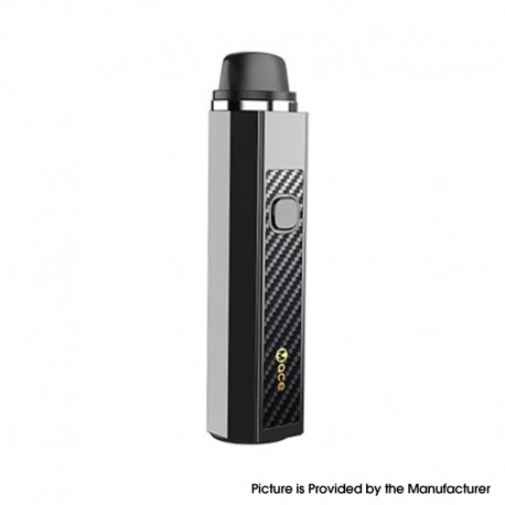 Authentic OneVape Mace70 2500mAh Pod System Starter Kit - Gunmetal CF, Aluminium Alloy + PCTG, 3.5ml, 0.2ohm / 0.6ohm