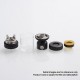 Authentic Dovpo Blotto RTA Rebuildable Tank Atomizer - Rainbow, Stainles Steel + Glass, 2ml / 6ml, 26mm Diameter