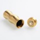 Authentic Timesvape Keen Hybrid Mechanical Mech Mod - Brushed Brass, Brass, 1 x 18650 / 20700 / 21700