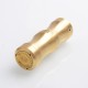 Authentic Timesvape Keen Hybrid Mechanical Mech Mod - Brushed Brass, Brass, 1 x 18650 / 20700 / 21700