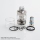 Authentic Aspire Odan Sub Ohm Tank Vape Atomizer - Dark Blue, Stainless Steel + Pyrex Glass, 5ml / 7ml, 28mm Diameter