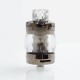 Authentic Aspire Odan Sub Ohm Tank Vape Atomizer- Smoky Quartz, Stainless Steel + Pyrex Glass, 5ml / 7ml, 28mm Diameter