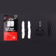 Authentic Hellvape Cotton Travel Set Organic Cotton + Scissor + Tweezer for RBA / RDA / RTA / RDTA Atomizer - White