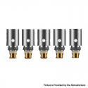 Authentic Sikary Atma Pod Kit Replacement MTL BVC Dual Coil Head - Silver, 1.4ohm (5 PCS)
