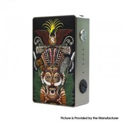 Hippovape VIVA Box Mod - SS, Zinc Alloy