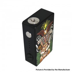 Hippovape VIVA Box Mod - Black, Zinc Alloy