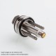 Authentic Vapefly German 103 Brunhilde MTL RTA Rebuildable Tank Atomizer - Gun Metal, Stainless Steel, 5ml, 23mm Diameter