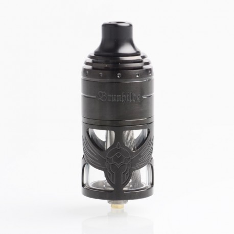 Authentic Vapefly German 103 Brunhilde MTL RTA Rebuildable Tank Atomizer - Black, Stainless Steel, 5ml, 23mm Diameter