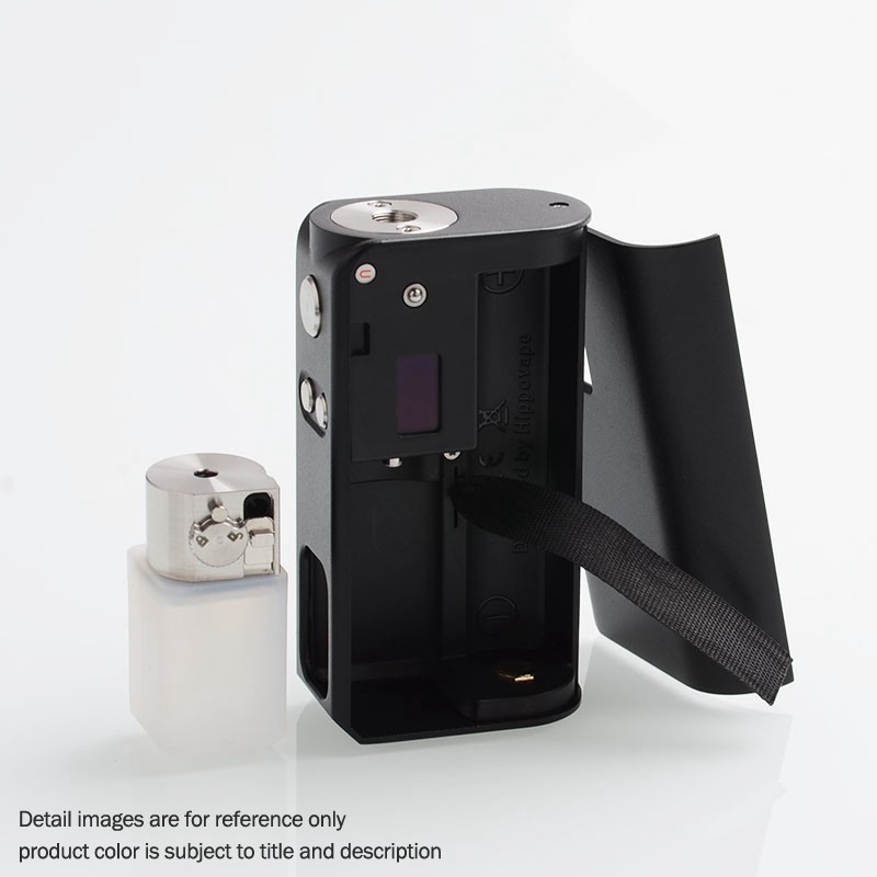 Buy Authentic Hippovape Kudos 80W VW SS Squonk Box Mod