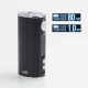 Authentic Eleaf iStick T80 80W 3000mAh VW Variable Wattage Battery Box Mod - Black, Aluminum Alloy, 1~80W