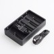 Authentic Efest iMate R4 Intelligent QC Charger for 17650, 17670, 18350, 18490, 18500, 18650, 20700, 26500 Battery - Black