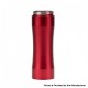 Authentic Timesvape Dreamer Mechanical Mech Mod - Red, Aluminum, 1 x 18650 / 20700 / 21700