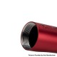 Authentic Timesvape Dreamer Mechanical Mech Mod - Red, Aluminum, 1 x 18650 / 20700 / 21700
