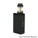 Authentic DEJAVU Neon 80W TC VW Variable Wattage Box Mod w/ Neon Atomizer Tank Kit - Black, ABS, 5~80W, 1 x 18650