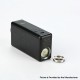 Authentic DEJAVU Neon 80W TC VW Variable Wattage Box Mod w/ Neon Atomizer Tank Kit - Black, ABS, 5~80W, 1 x 18650
