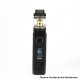 Authentic DEJAVU Neon 80W TC VW Variable Wattage Box Mod w/ Neon Atomizer Tank Kit - Black, ABS, 5~80W, 1 x 18650