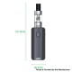 Authentic Eleaf iStick Amnis 2 1100mAh Box Mod Battery w/ GS Drive Tank Kit - Rainbow, 1.8ml / 3ml, 0.6ohm / 1.6ohm