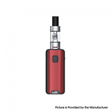 Authentic Eleaf iStick Amnis 2 1100mAh Box Mod Battery w/ GS Drive Tank Kit - Red, 1.8ml / 3ml, 0.6ohm / 1.6ohm